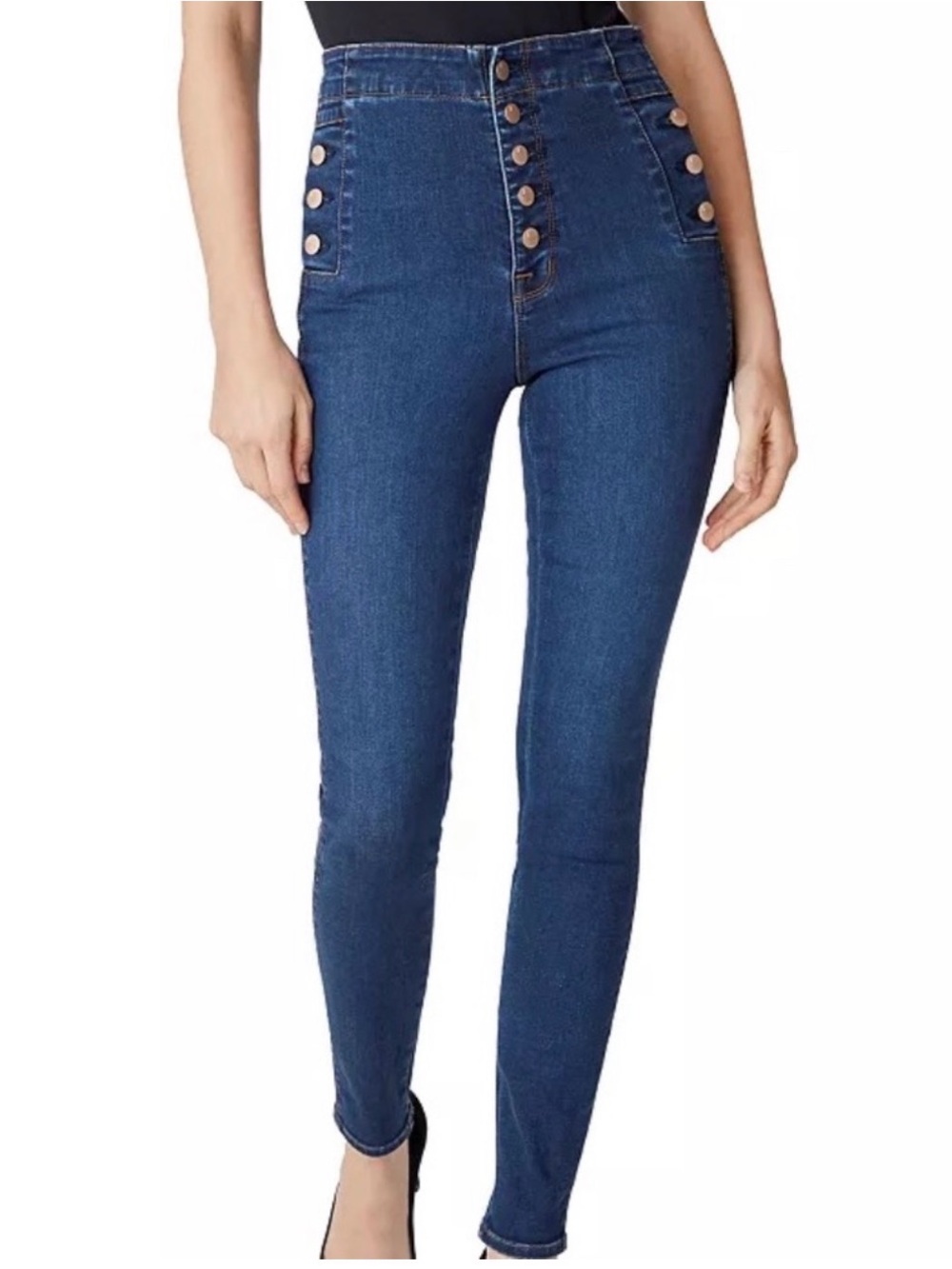 HYDRAULIC Blue Jeans Murray High Rise Straight Leg Denim Size 12